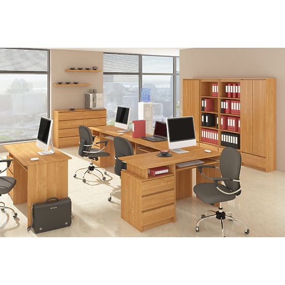 COMMODE K160 6TIROIRS CLP AULNE