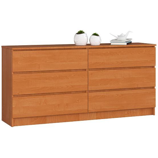 COMMODE K160 6TIROIRS CLP AULNE