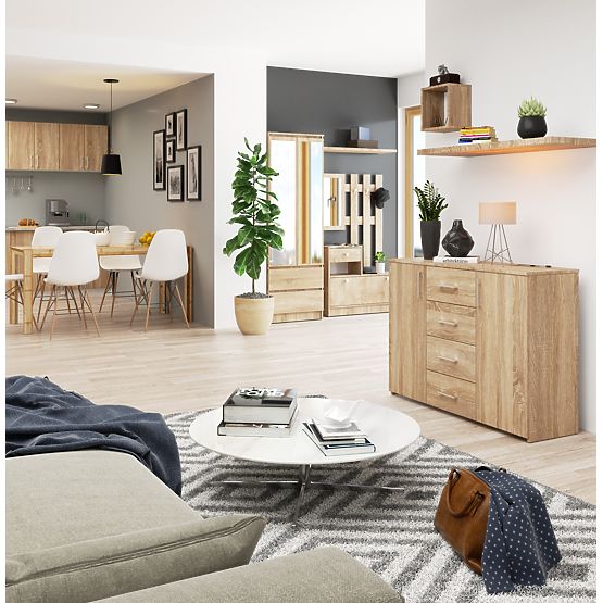 COMMODE K45 PK CHÊNE SONOMA