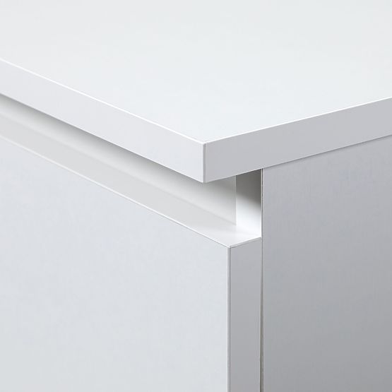 COMMODE K60 2TIROIRS CLP PK BLANC
