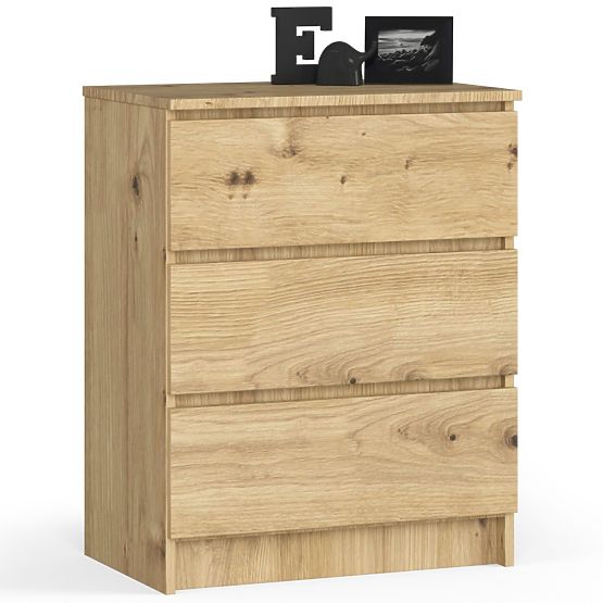 COMMODE K60 3TI CLP PK CHÊNE ARTISAN