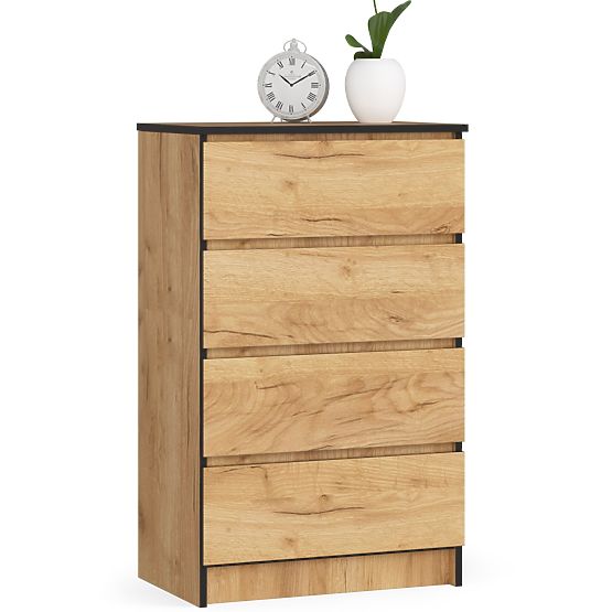 COMMODE K60 4TI CLP PK CHÊNE CRAFT