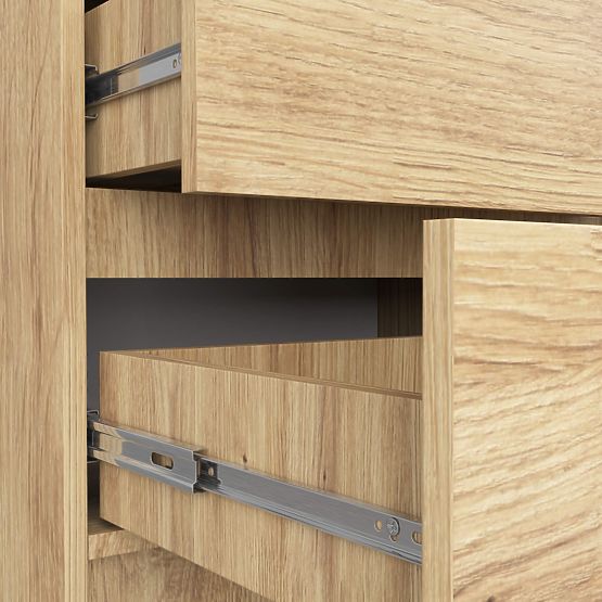 COMMODE K60 5T CLP PK CHÊNE ARTISAN