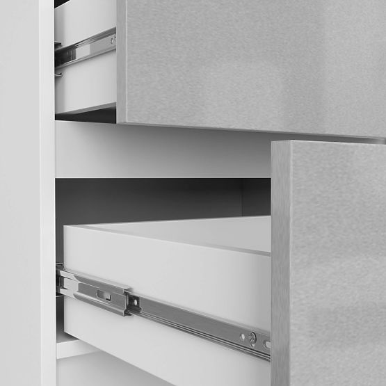 COMMODE K60 5TIROIRS CLP PK MÉTALLIQUE BRILLANT