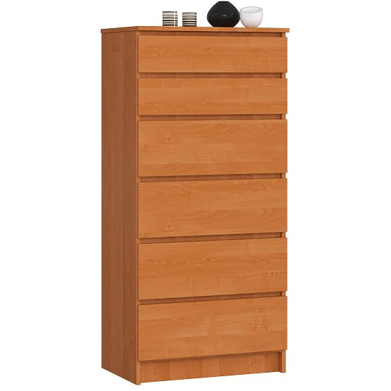 COMMODE K60 6TIROIRS CLP PK AULNE