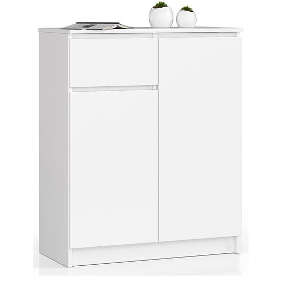 COMMODE K80 2D 1SZ CLP PK BLANCHE