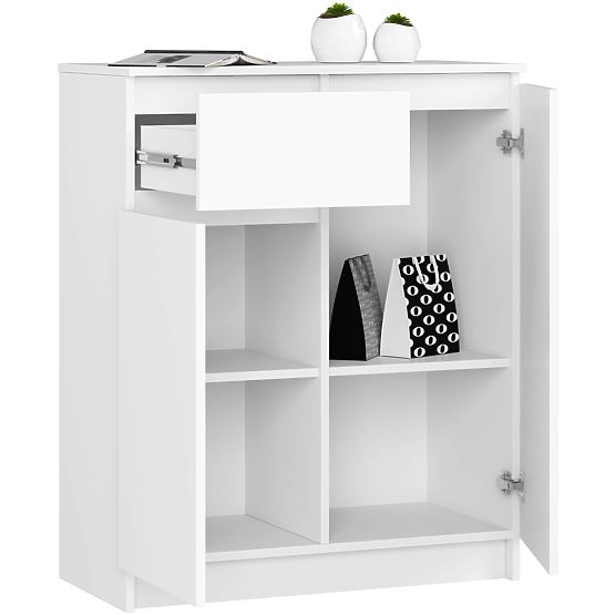 COMMODE K80 2D 1SZ CLP PK BLANCHE