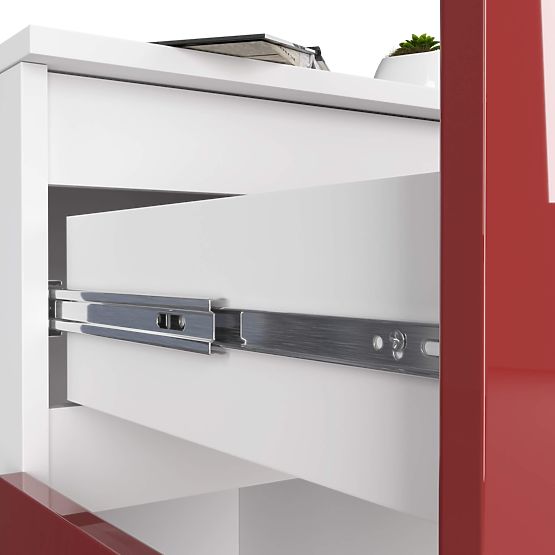 COMMODE K80 2D 1SZ CLP PK ROUGE BRILLANT