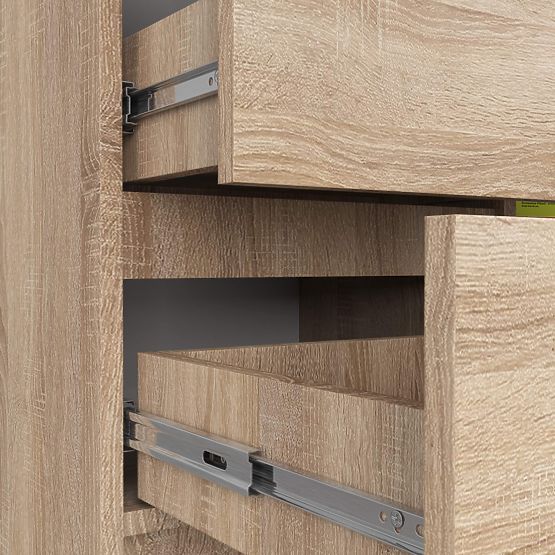 COMMODE K80 JERRY 1D 3T PK CHÊNE SONOMA