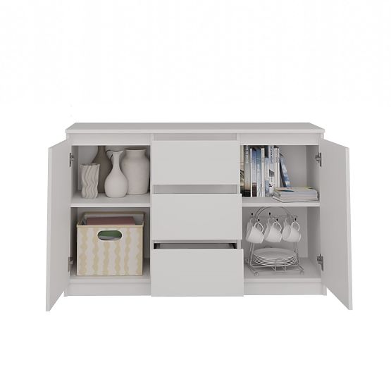 Commode Malwa 2D3S BLANC