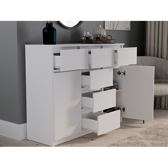 Commode Malwa 2D6S BLANCHE