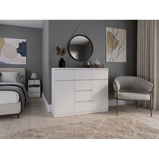 Commode Malwa 2D6S BLANCHE
