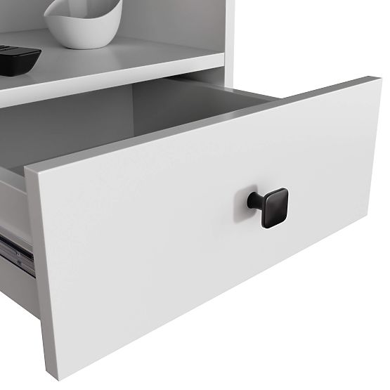 COMMODE MOBI K-01 BLANC NOIR