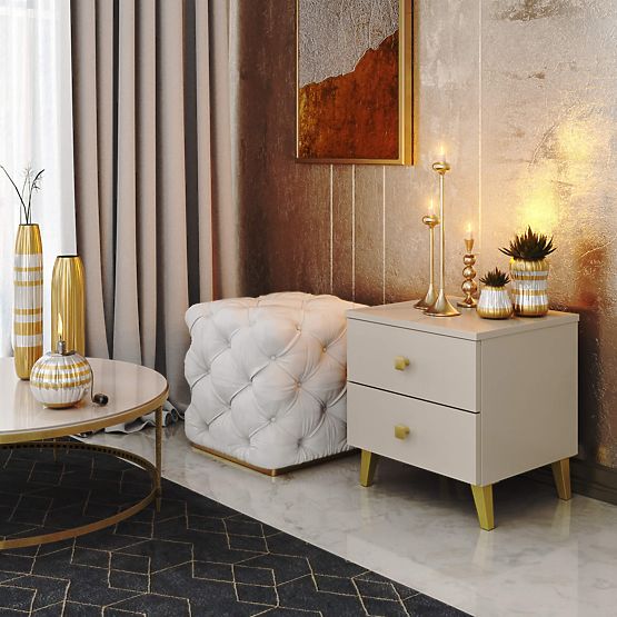COMMODE MOBI K-02 CACHEMIRE OR