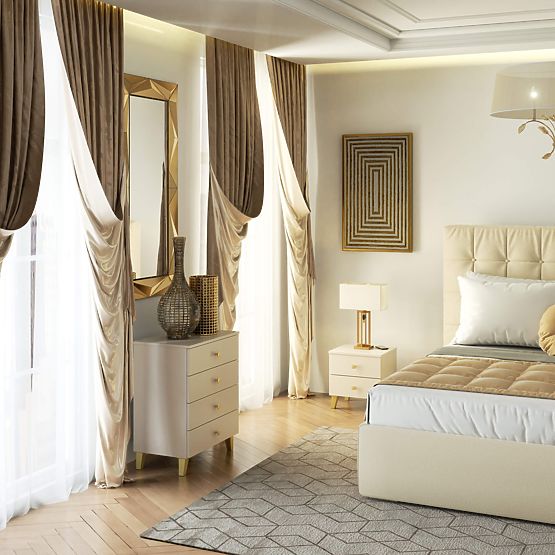 COMMODE MOBI K-02 CACHEMIRE OR