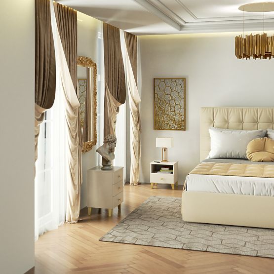 COMMODE MOBI K-03 CACHEMIRE OR