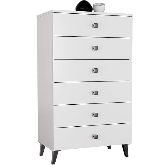 COMMODE MOBI K-06 BLANC NOIR