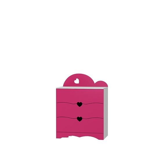 Commode ROMANTIC - 3 tiroirs
