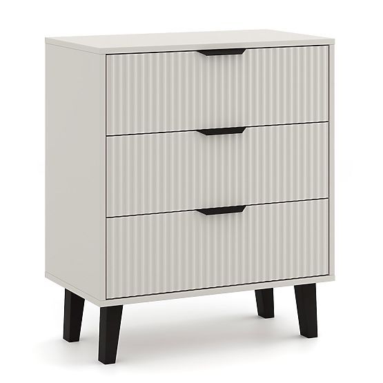 Commode Scandi 3S SLIM CACHEMIRE BEIGE