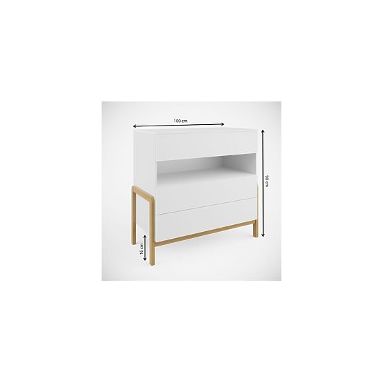 Commode Viktor - blanche