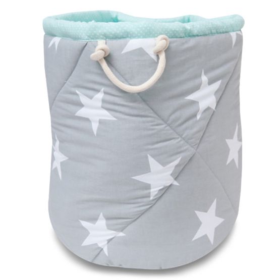 Corbeille à jouets – Ciel à la menthe