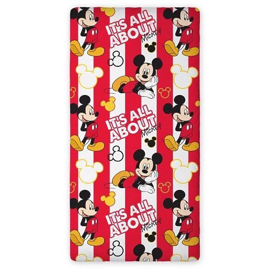 Coton feuille Mickey Mouse 007