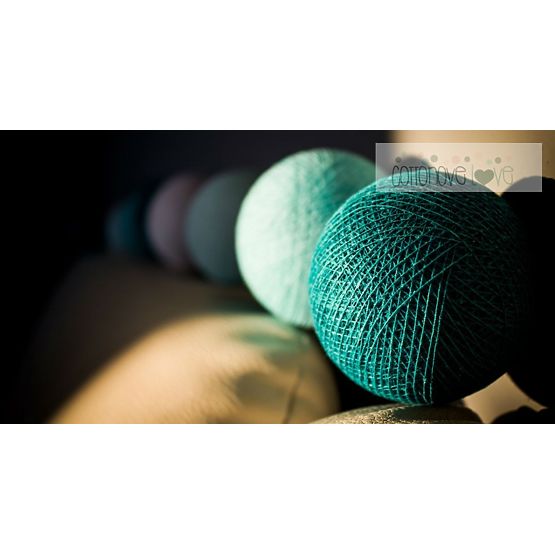 Coton lumineuse billes Fresh love