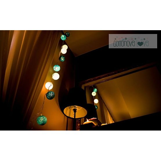 Coton lumineuse billes Fresh love