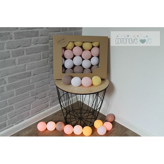 Coton lumineuse billes Sucre ouate de