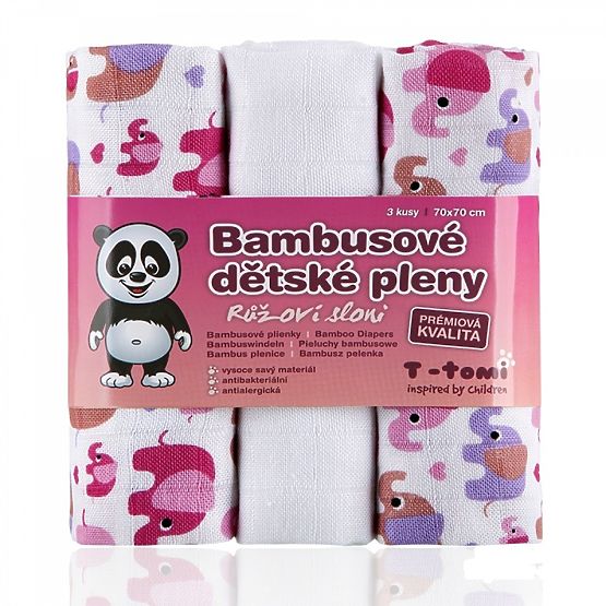 Couches bébé en bambou avec imprimé
