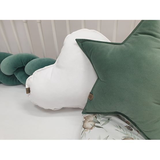 Coussin étoile - vert