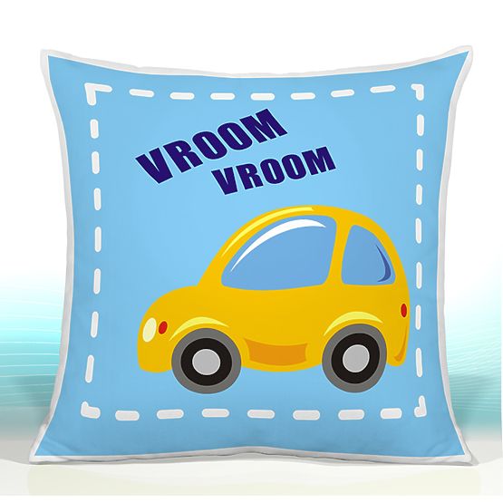 Coussin VOITURE JAUNE
