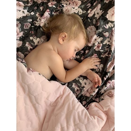 Couverture bébé isotherme Night flowers