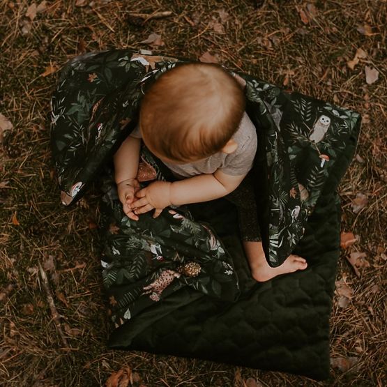 Couverture bébé isotherme Life in the Forest