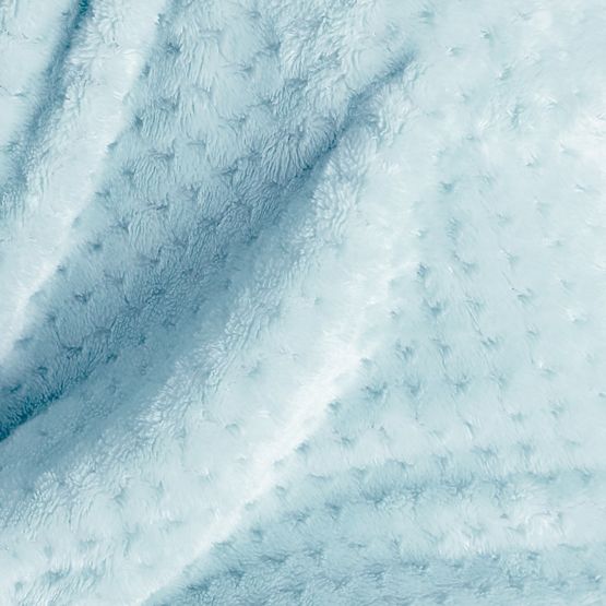 Couverture SHLEEPY couleur bleu clair motif jacquard style classique 70x150