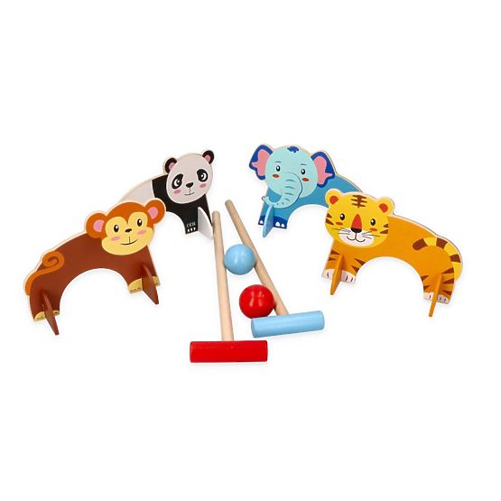Croquet avec motif d'animaux