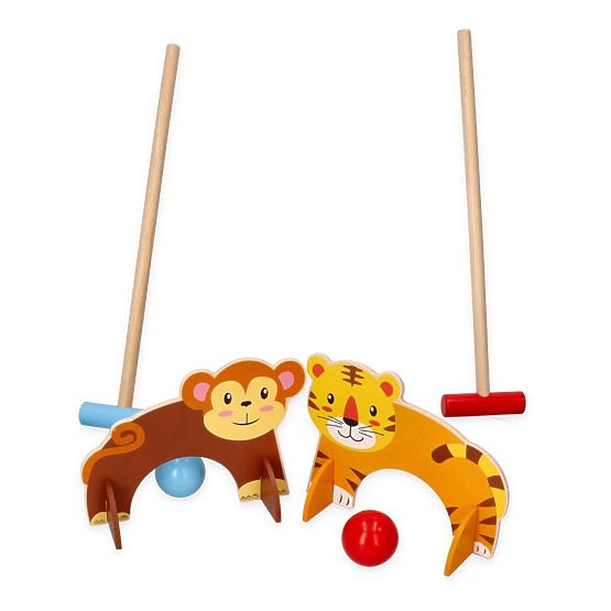 Croquet avec motif d'animaux