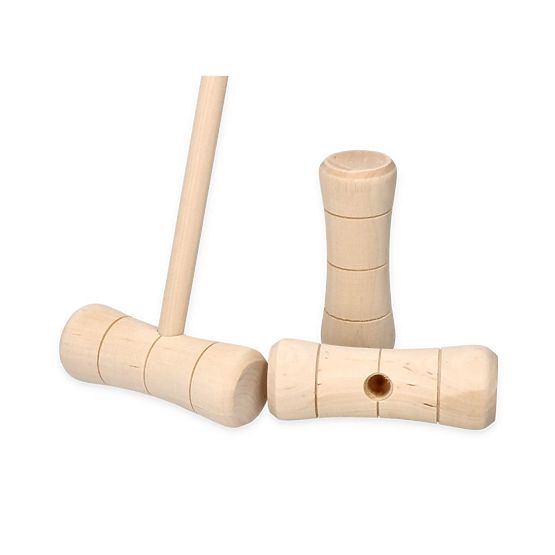 Croquet jeu en bois 24 pièces - pour enfants et adultes