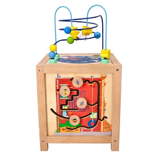Cube d'activités avec personnages de Sesame Street
