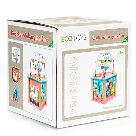 Cube éducative en bois, trieur mula ECOTOYS