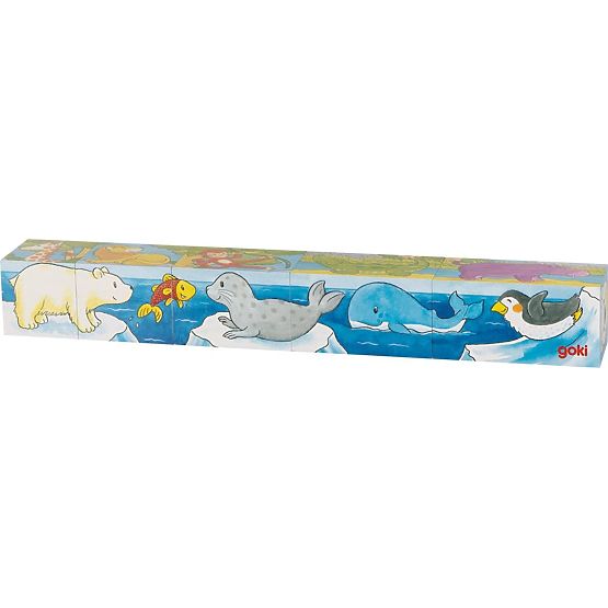 Cubes magiques avec des animaux