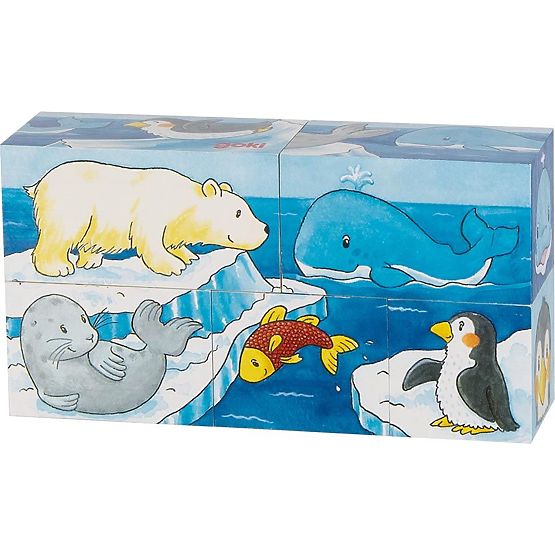 Cubes magiques avec des animaux