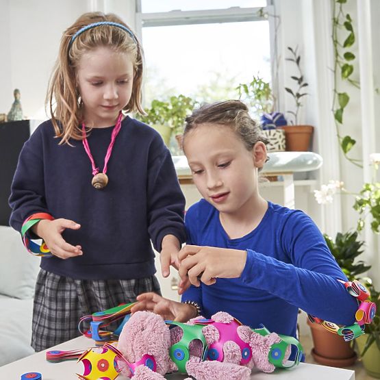 Cubes magnétiques Clixo Super Rainbow, 60 éléments