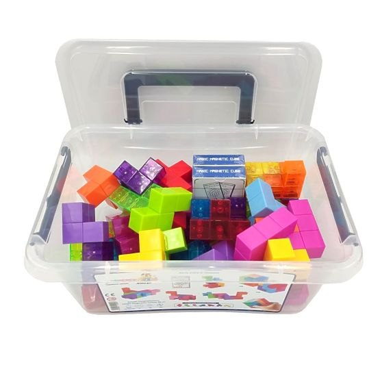 Cubes magnétiques Magic Magnetic Cubes, 56 éléments