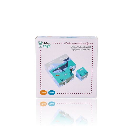 Cubes puzzle cubique Animaux de l'Arctique