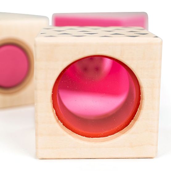 Cubes sensoriels Bigjigs Toys