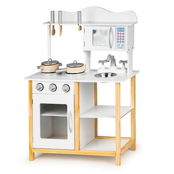 Cuisine en bois alto avec accessoires