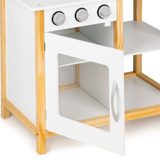 Cuisine en bois alto avec accessoires