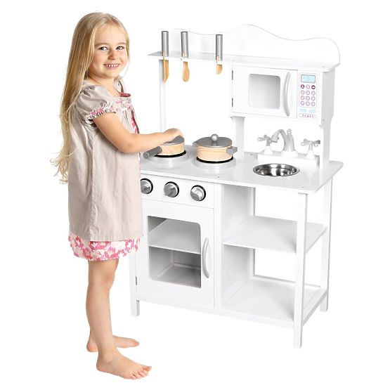 Cuisine en bois Amelia avec accessoires