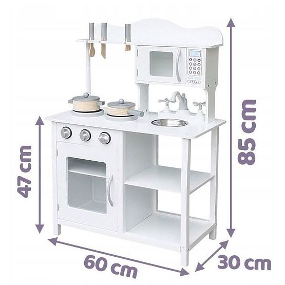 Cuisine en bois Amelia avec accessoires